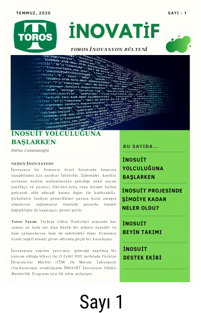 Toros İnovasyon Bülteni_1